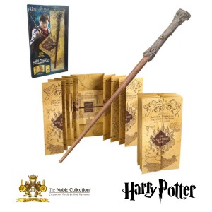 Kомплект: Магическата Пръчка на Хари Потър и Хитроумната Карта